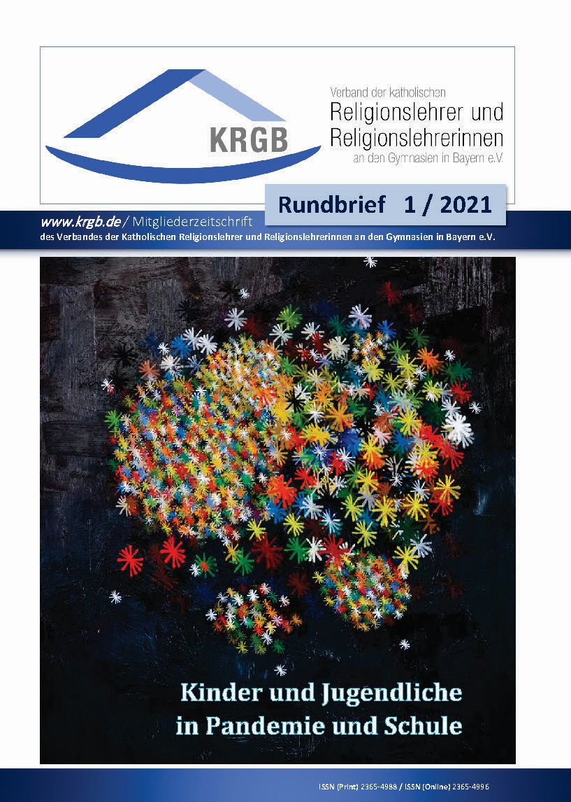 Titelseite KRGB Rundbrief 2021 1