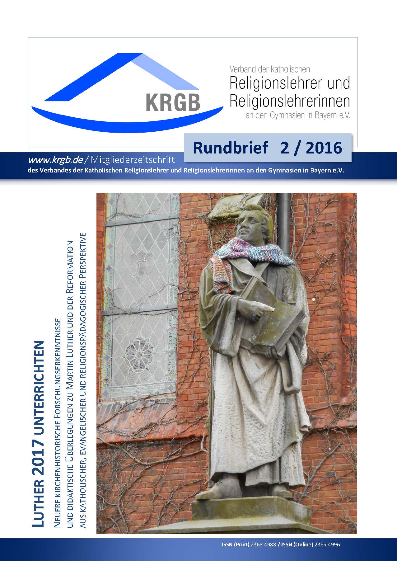 500 Jahre Reformation: „Hier stehe ich …“ – in meiner Klasse