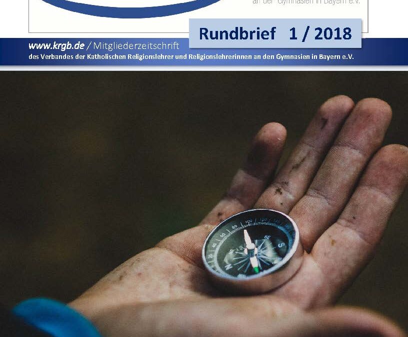 KRGB- RUNDBRIEF 1/2020 RELIGIONSUNTERRICHT IN ZEITEN VON CORONA