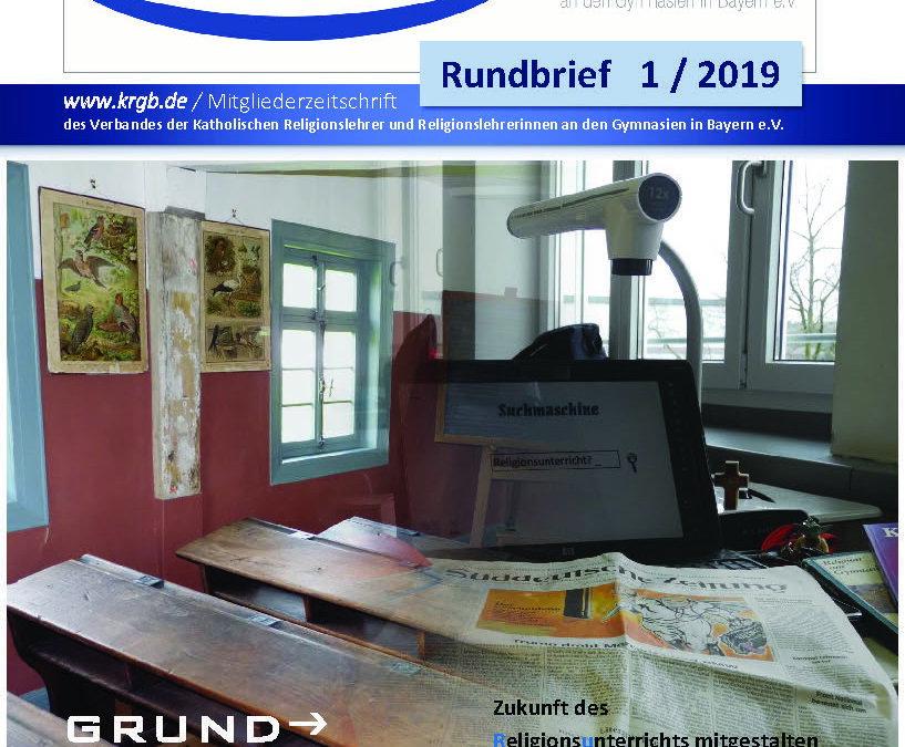 „Der Rundbrief“ 1/2019 online und bald auch in gedruckter Form im Briefkasten